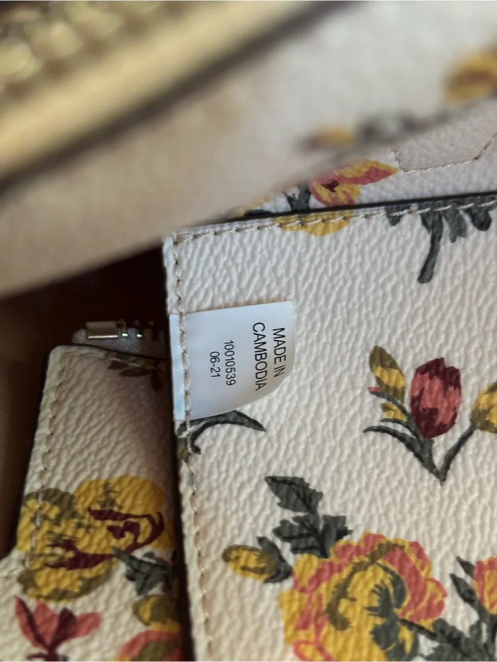 Authentic Rare Tory Burch Kerrington Small Rose Floral Tote Bag– EUC
